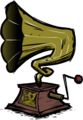 A picture of the Gramaphone found on Don't Starve's old website, next to the soundtrack link.