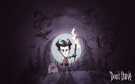 Wilson in a promotional image for Don't Starve.