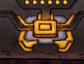 An image of the Chest as seen after completing the second part of the Metheus Puzzles.