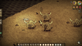 The moods given to the beefalo in the DST Mounting Update.