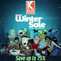Walter on an advertisement for Klei's publisher Winter sale.