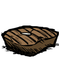 Original HD Cooked Meat icon from Bonus Materials from CD Don't Starve..
