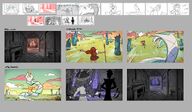 The color script for hort film "Don't Starve Together: The Curtain Calls"