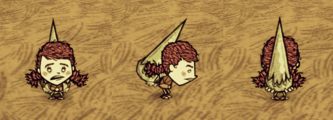 Wigfrid carrying a short Glass Spike.