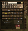 Crafting Tab concept art for QoL Update in March 2022 from Rhymes With Play