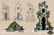 Concept art for the Ballphin Palace.
