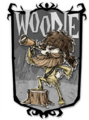 An image of Woodie in his unreleased "pioneer" skin.