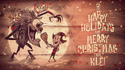 Deerclops as seen in the 2016 holiday poster.