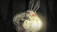 Wilson with a Bunnyman in the Underground update trailer.
