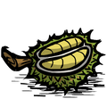 Original HD Durian Cooked icon from Bonus Materials from CD Don't Starve.