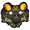 Complimentary Lucky Beast Headgear This beefalo is lucky that the beast is just a costume. See ingame