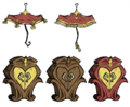 The Lover item skins concept art from Rhymes With Play #222.
