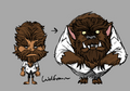 Woodie's wolfman skin (the first in a possible "Movie Monster" themed set of skins).