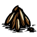 Original HD Cooked Seeds icon from Bonus Materials from CD Don't Starve.