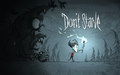 A Tallbird along other monsters chasing Wilson in a promotional image for Don't Starve.