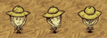 Winona wearing a Beekeeper Hat.