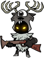 Deerclops Costume On Wizard with a Gun Crossover