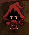 Wigfrid using the Void Cowl in the update's beta release.