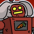 The Year of The Rabbit Robot avatar used by the Klei Discord's bot.