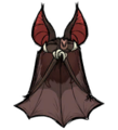 A sleeping Vampire Bat.