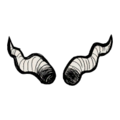 Complimentary Victorian Horns Meticulously polished to be as gleaming white as your best bone china. See ingame