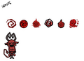 Concept art of the Soul inventory icon from Rhymes With Play #231.