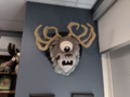 Deerclops head in Klei Office