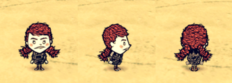 Wigfrid wearing a Tar Suit.