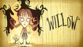 The expanded Willow Steam Trading Card for Don't Starve.