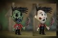 Concept art of the Zombie Wes figure.