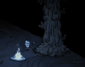 A Slimy Pillar found in the Ruins during the Calm Phase of the Nightmare Cycle.