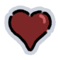 Medal heart emoji from official Klei Discord server.