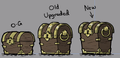 Tall Chest Concept Art from Rhymes with Play.