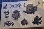 Stickers from CD Don't Starve