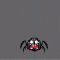 Spider eat Switcherdoodle animation from Rhymes With Play #281.