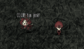 Wilson sees Willow being attacked by Charlie while wearing Moggles in Don't Starve Together.