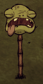A Merm Head on a stick.