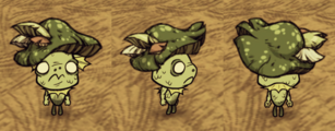 Wurt wearing a Green Funcap.