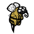 Original HD Bee icon from Bonus Materials from CD Don't Starve.