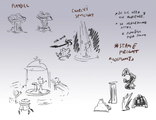 Stage concept art from Rhymes With Play stream.