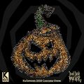 A composite image of a Pumpkin Lantern made from submissions to the Klei Halloween 2020 event.
