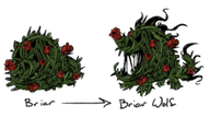 Briar Wolf concept art from Rhymes With Play stream.