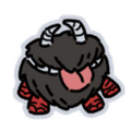 Shadow chester halloween emoji from official Klei Discord server