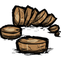 Original HD Cooked Carrot icon from Bonus Materials from CD Don't Starve.