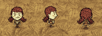 Wigfrid wearing a Chilled Amulet.