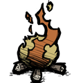 Original HD Camp Fire icon from Bonus Materials from CD Don't Starve.