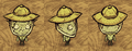Wurt wearing a Beekeeper Hat.