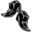 Scribble Black Low Heels Icon.png