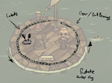 Concept art of the Rudder shown in Rhymes With Play stream.