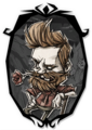 Portrait of Woodie's "The Roseate" skin in DST.